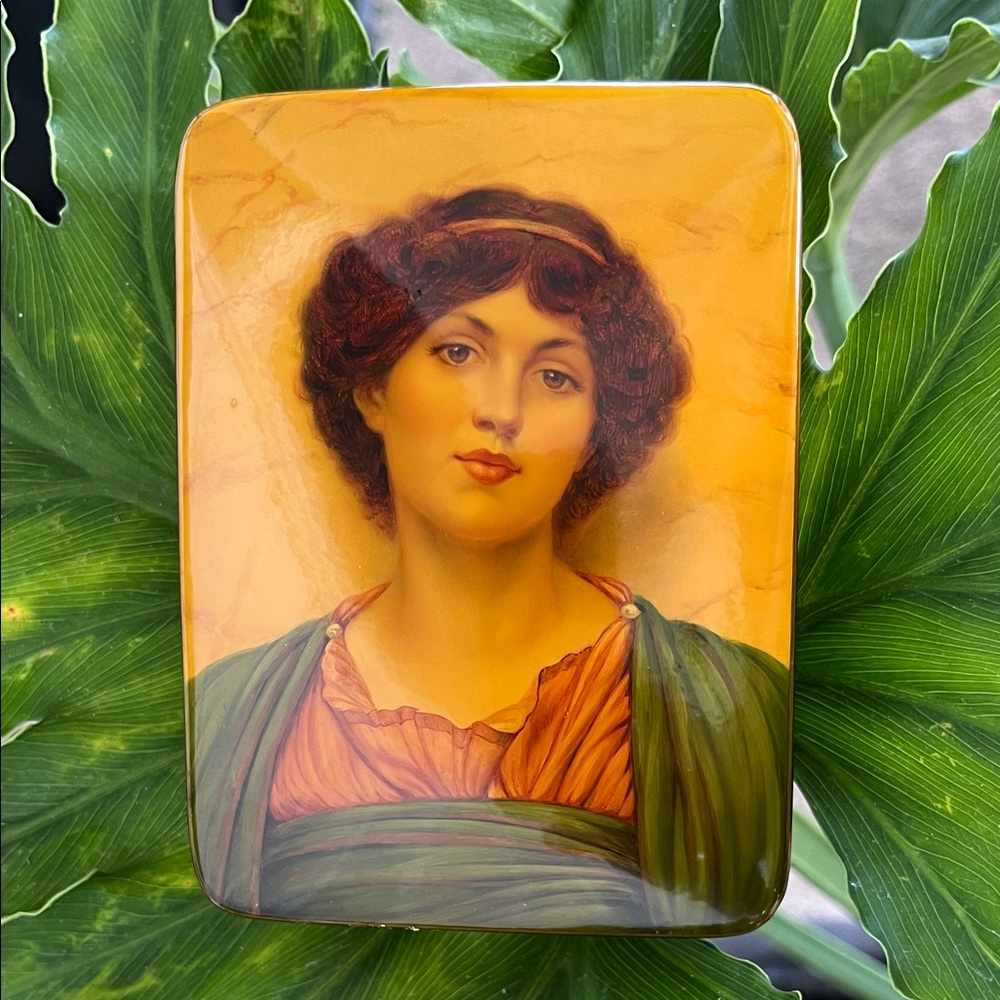 Vintage Portrait Ceramic Tile